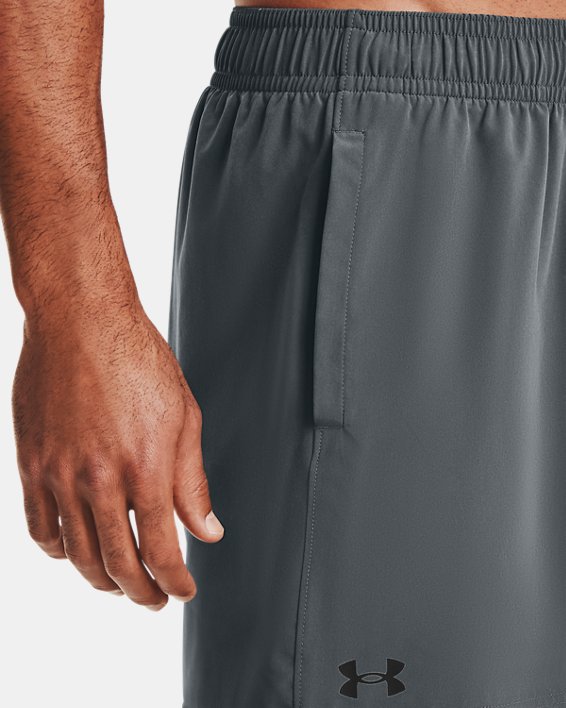 Herren UA Woven Shorts (18 cm), Gray, pdpMainDesktop image number 3